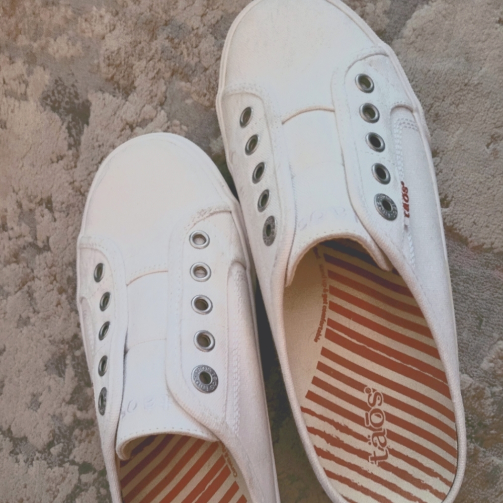 Taos canvas slide on sneakers